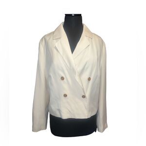 NWT Banana Republic White Blazer